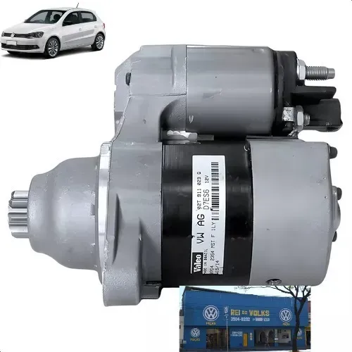 Motor de arranque 9 dentes  Gol G6 2013, 2014, 2015, 2016