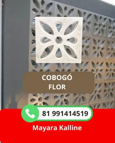 Cobogó de excelente qualidade- tipo A- Direto da Fábrica- MK Artefatos *19