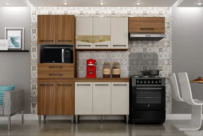 <br>Cozinha 4 Peças Lívia com Balcão !! Tt72727m
