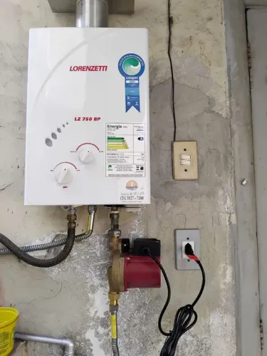 Manutenção e venda aquecedor de gás