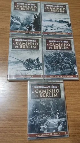 DVDs A Caminho de Berlim marcha para a vitória.