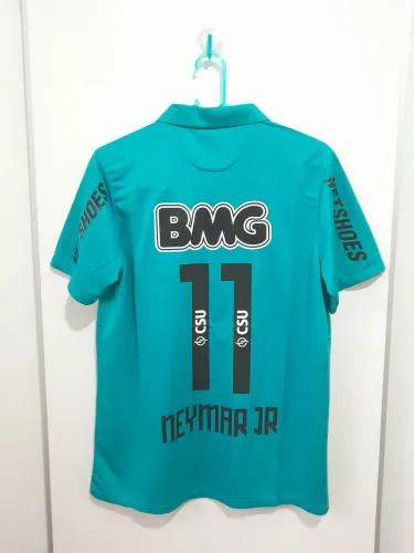 Camisa Retrô do Santos 3° 11/12 Neymar Jr/11 Tam. M (Nova) *FRETE GRÁTIS*