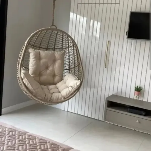 BALANÇO DE CORDA NÁUTICA COM TECIDO IMPERMEÁVEL