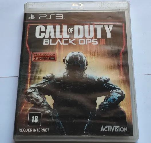 Call of Duty Black Ops 3 Playstation 3 PS3 em Uberlândia e Uberaba.
