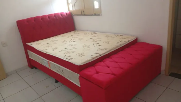 Base Quenn,Bicama,box solteiro com auxiliar,  cabeceira,bau 