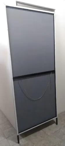 Cavalete em metalon e Painel em Lona