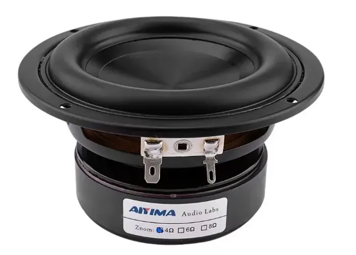 Woofer Aiyima 4 polegadas 100W Hi-Fi