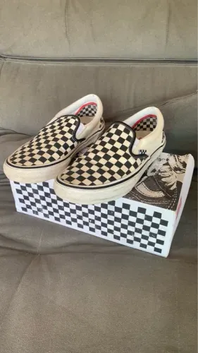 Tênis Vans Slip-On Checkerboard