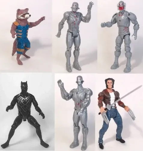 De R$ 37 a R$ 147 - Figuras de Ação Marvel