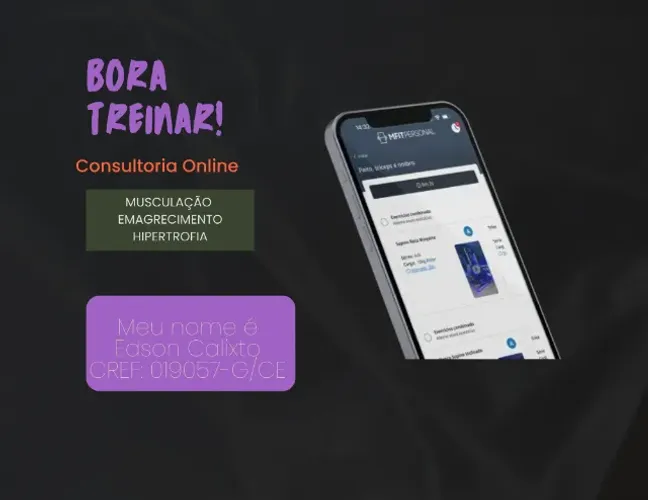 Consultoria Online Personal Trainer Por 150 por mês