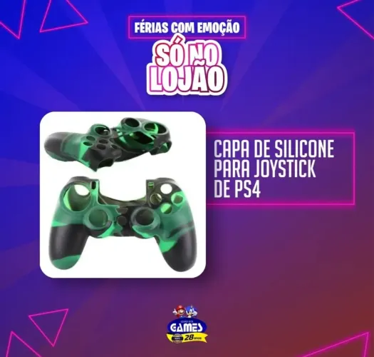 Capa de Silicone para Joystick PS4