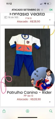 Fantasia Ryder Patrulha Canina