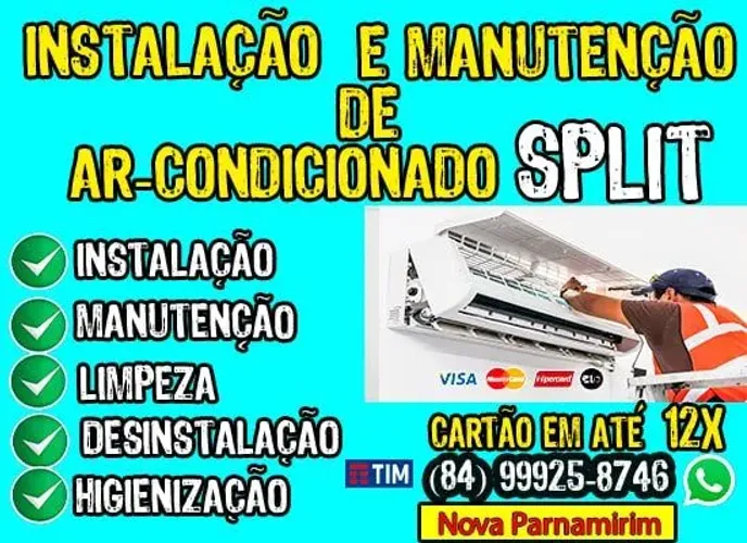 Serviços para ar-condicionado
