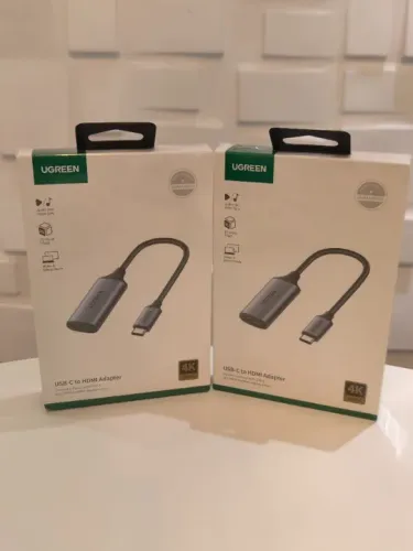 Adaptador Ugreen CM297 USB-C para HDMI Fêmea 10CM 4K 60Hz