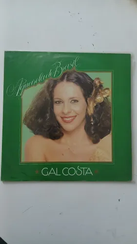 1 LP gal Costa aquarela brasileira usado