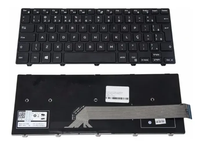 Teclado Para Notebook Dell Inspiron P53g 14 3000 3442, confira seu modelos no site a baixo