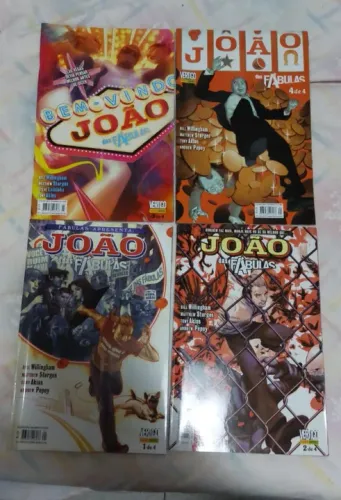 Coleção Completa João das Fabulas - Vertigo - 4/4