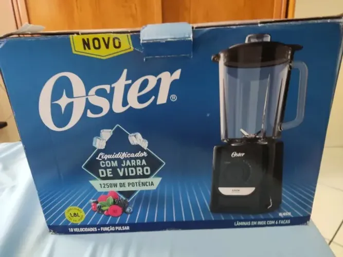 Liquidificador Power Oster Oliq520 Preto 2,2L 1250W 110V
