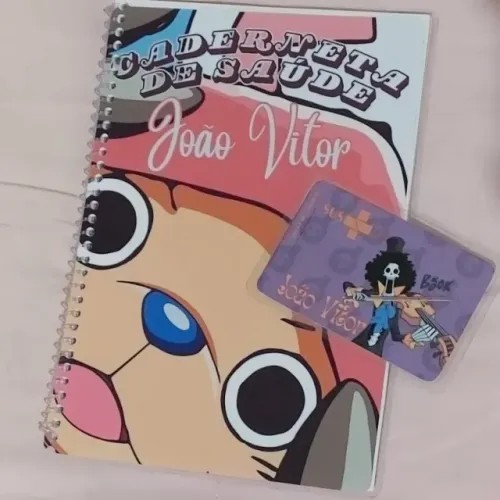Kit Caderneta de Saúde + Cartão SUS Personalizado