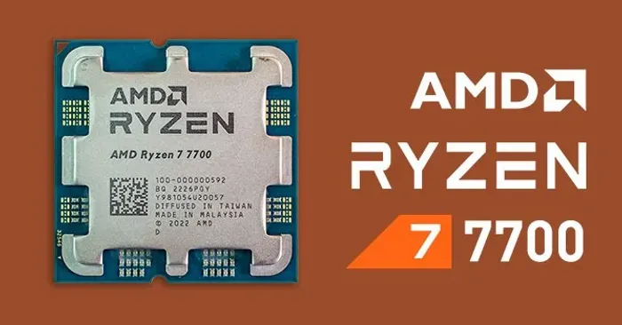 Ryzen 7 7700 NOVO.