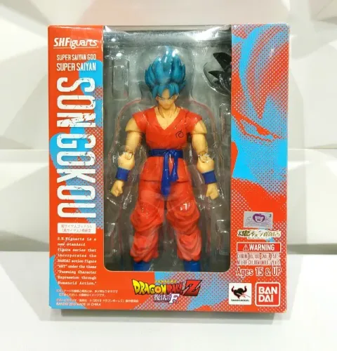 Goku God Blue Sh Figuarts Dragon Ball Super Bandai