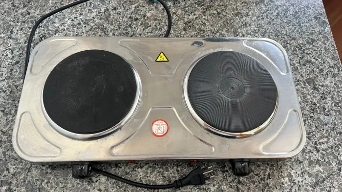 Fogão Elétrico Portátil com 2 Bocas