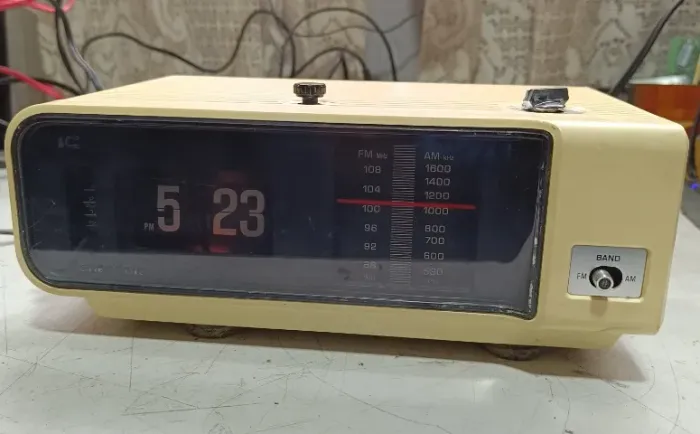 Radio Relógio Palheta Panasonic Rc-6003 Ótimo Estado Funcionando leia o anuncio