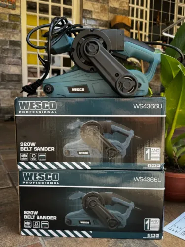 Lixadeira De Cinta Elétrica 920w Wesco