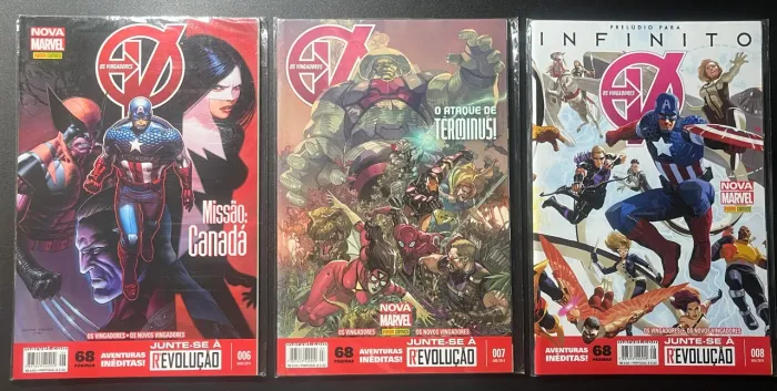 Os Vingadores Nova Marvel - Edições 6 a 10