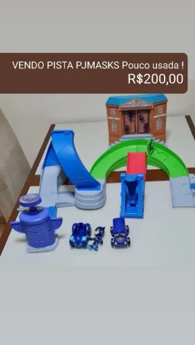 Pista PJ Masks - Diversão garantida!
