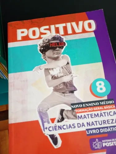 Livro Didático Positivo - Matemática + Ciências da Natureza - 8º Ano