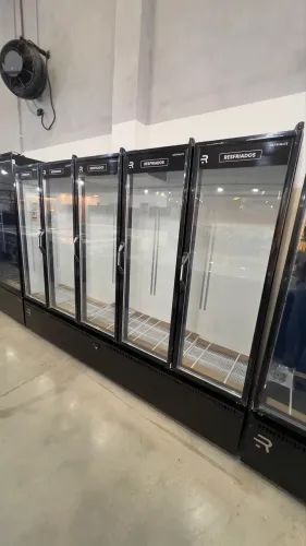 Geladeira expositora 5 portas para frios e bebidas - pronta entrega 
