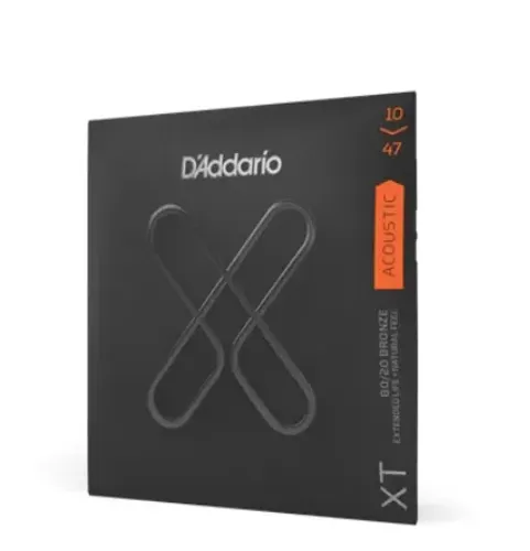 Cordas D?Addario XT Bronze 80/20 XTABR1047 Violão Aço .010?- .047?