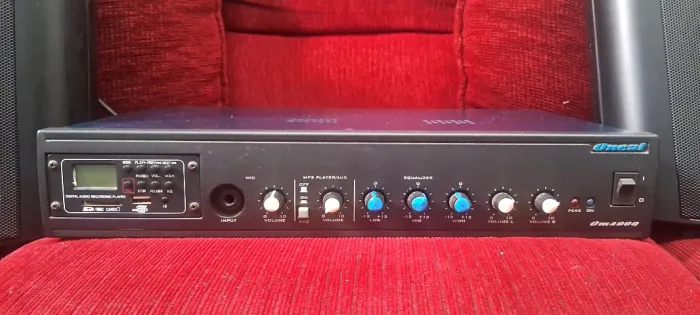 Mixer Power Oneal 300W - Om-04000-I Completo C/cxs de som. 