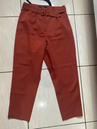 Calça terracote de alfaiataria cea