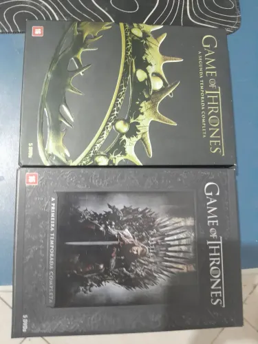 Cd  GAME OF THRONES PRIMEIRA E SEGUNDA TEMPORADA COMPLETO