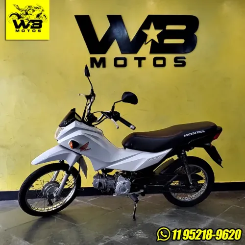 Honda Pop 110i Ano 2024 Branca | Financiamento até 48x e Cartão de Credito até 24x