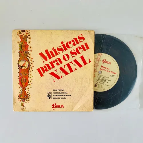 Raro Disco Músicas para o seu Natal 1980 - LP Vinil Editora Abril Cultural Compacto