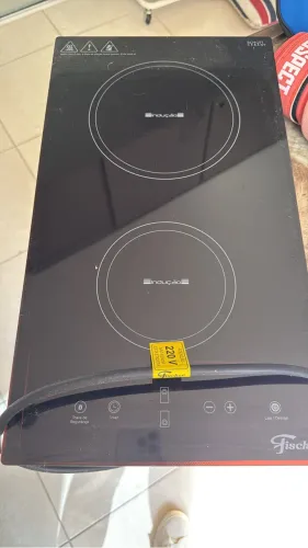 Fogão cooktop Fischer por indução 2 bocas 220v