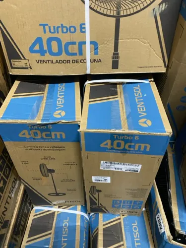 Ventilador de Coluna Turbo 6 Ventisol 40cm