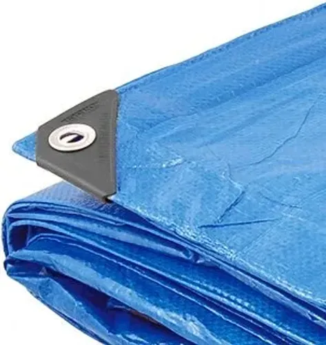 Lona Reforçada de Polietileno azul 5 m x 3 m,  Vonder