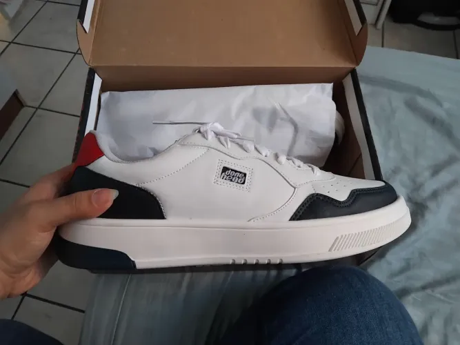 Tênis Masculino Casual Done Head Branco BRANCO/MARINHO - 42