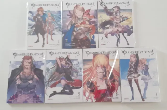 Mangá coleção Granblue Fantasy (completo)
