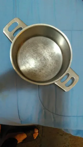 Panela de cozinha em aço inox