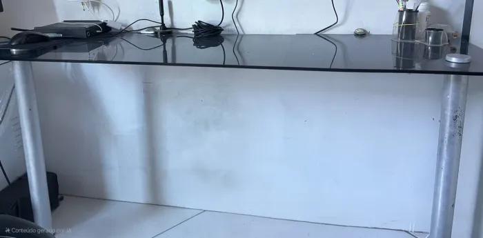 mesa de vidro ( escritório )