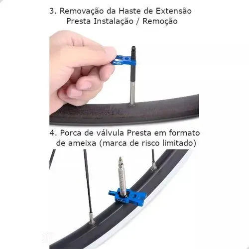 Chave núcleo de válvula bike (entrega)