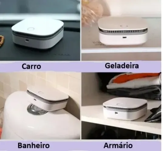 Purificador de ar  - Desorizador de íons negativos O3 - Esterilizador  - Removedor de odor