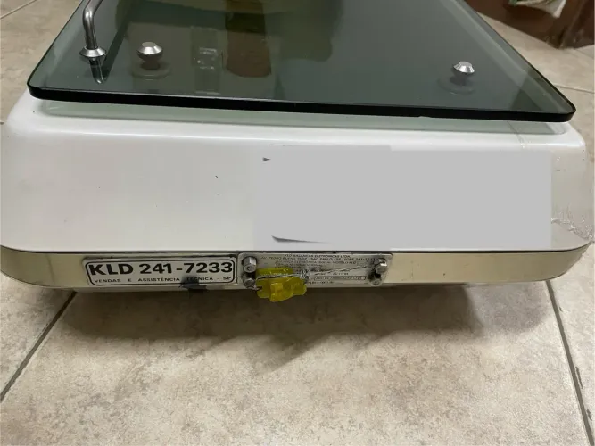  RELÍQUIA de Balança digital KLD - pechincha FUNCIONA 