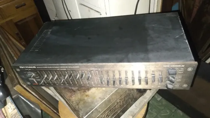 CYGNUS GE-1800 X, equalizador vintage...