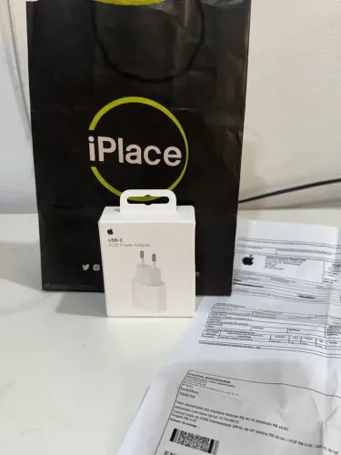 [novo] Carregador Adaptador Apple USB-C 20w Original Novo Lacrado NF